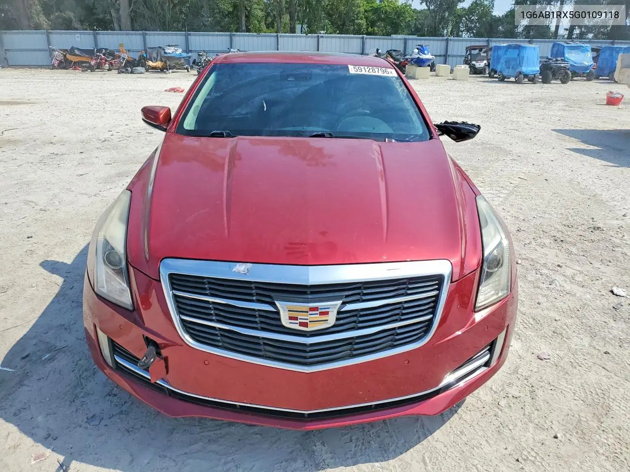 2016 Cadillac Ats Luxury VIN: 1G6AB1RX5G0109118 Lot: 59128796