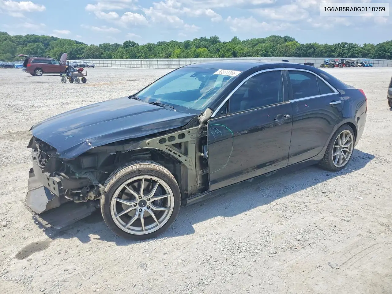 2016 Cadillac Ats Luxury VIN: 1G6AB5RA0G0110759 Lot: 59371266