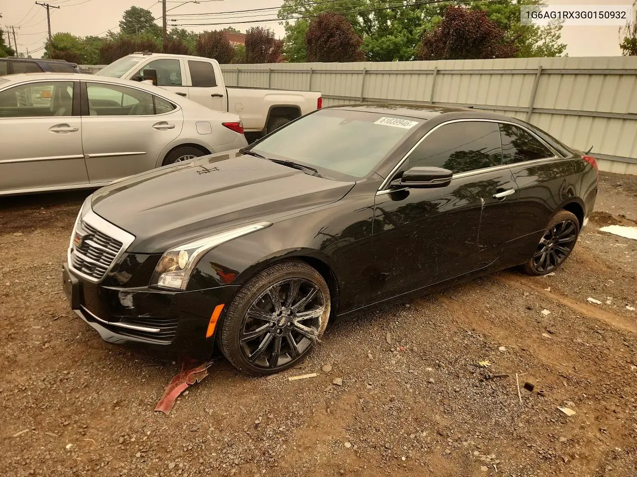 2016 Cadillac Ats VIN: 1G6AG1RX3G0150932 Lot: 61039946