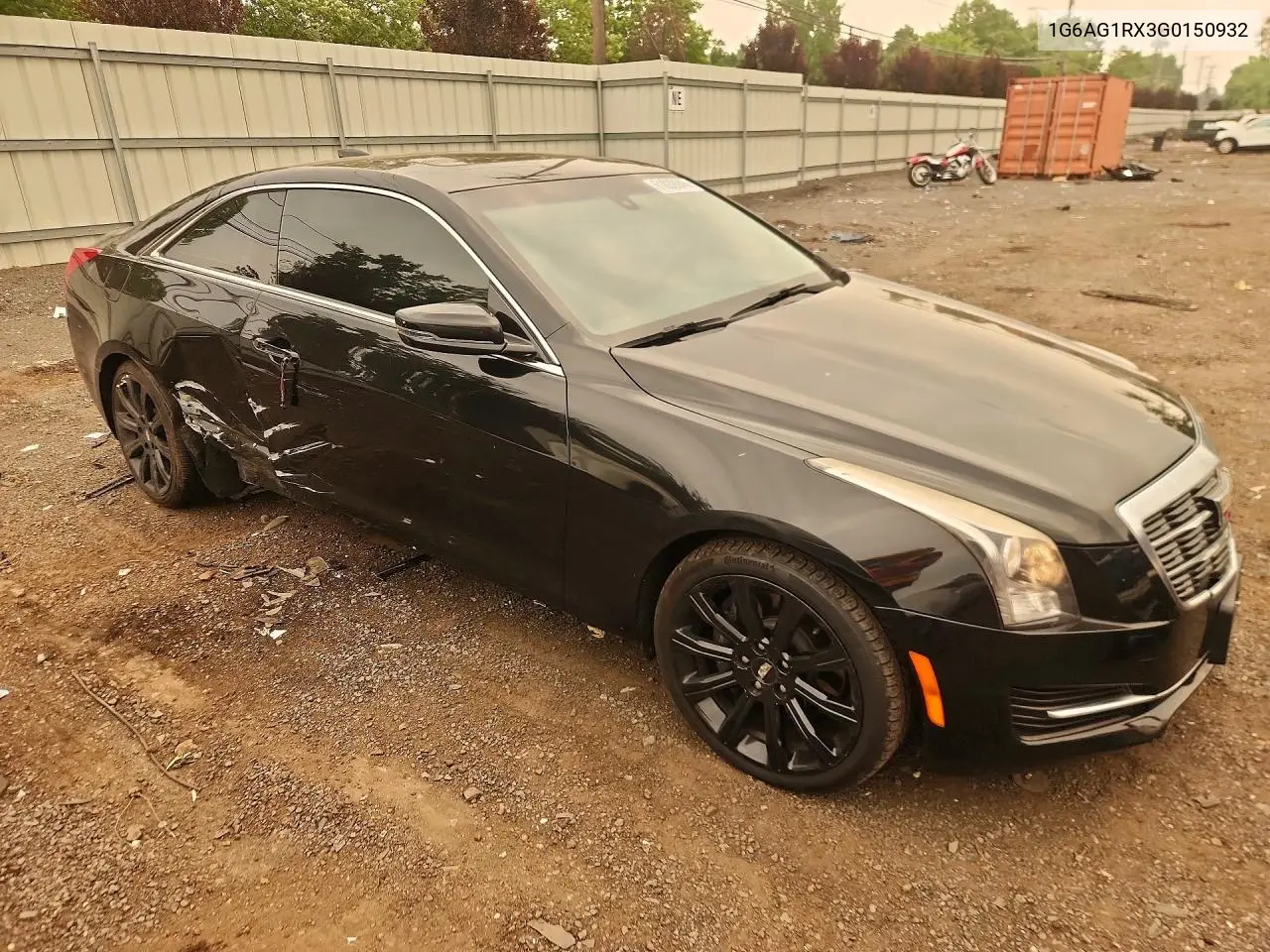 2016 Cadillac Ats VIN: 1G6AG1RX3G0150932 Lot: 61039946
