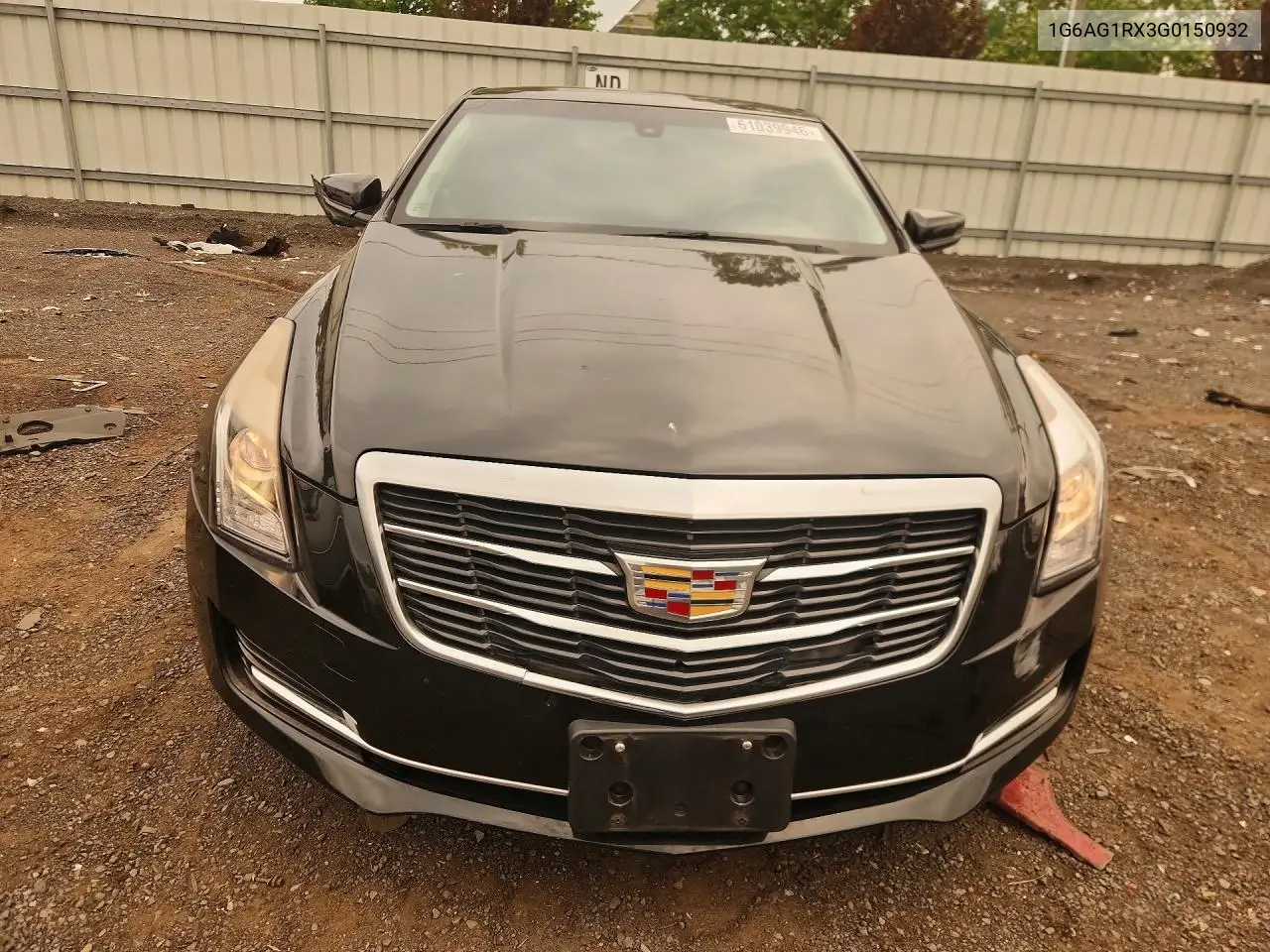 2016 Cadillac Ats VIN: 1G6AG1RX3G0150932 Lot: 61039946