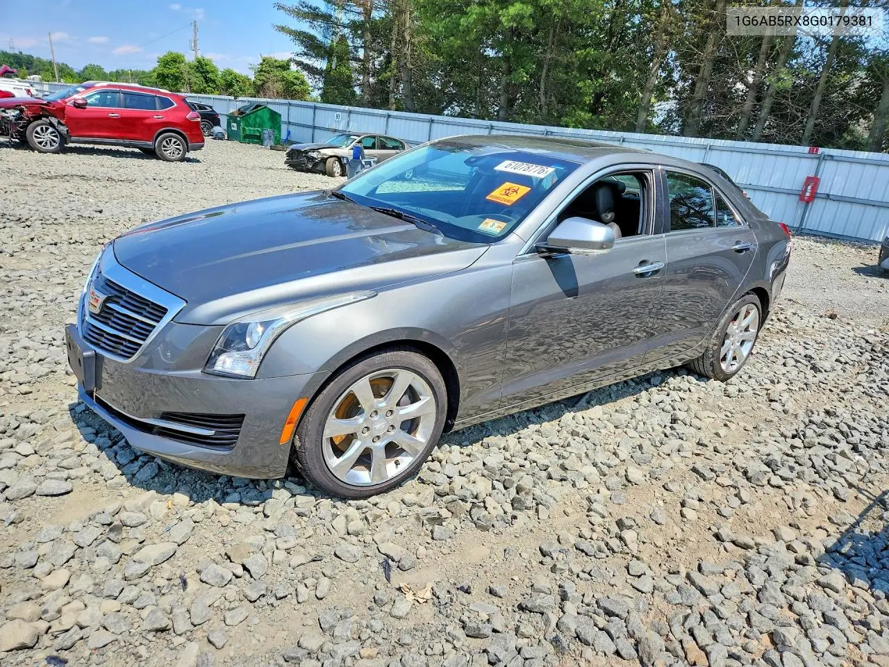 2016 Cadillac Ats Luxury VIN: 1G6AB5RX8G0179381 Lot: 61078776
