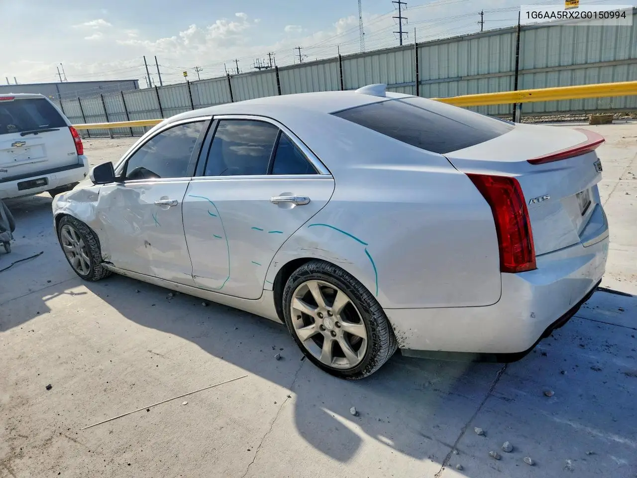 2016 Cadillac Ats VIN: 1G6AA5RX2G0150994 Lot: 61432486