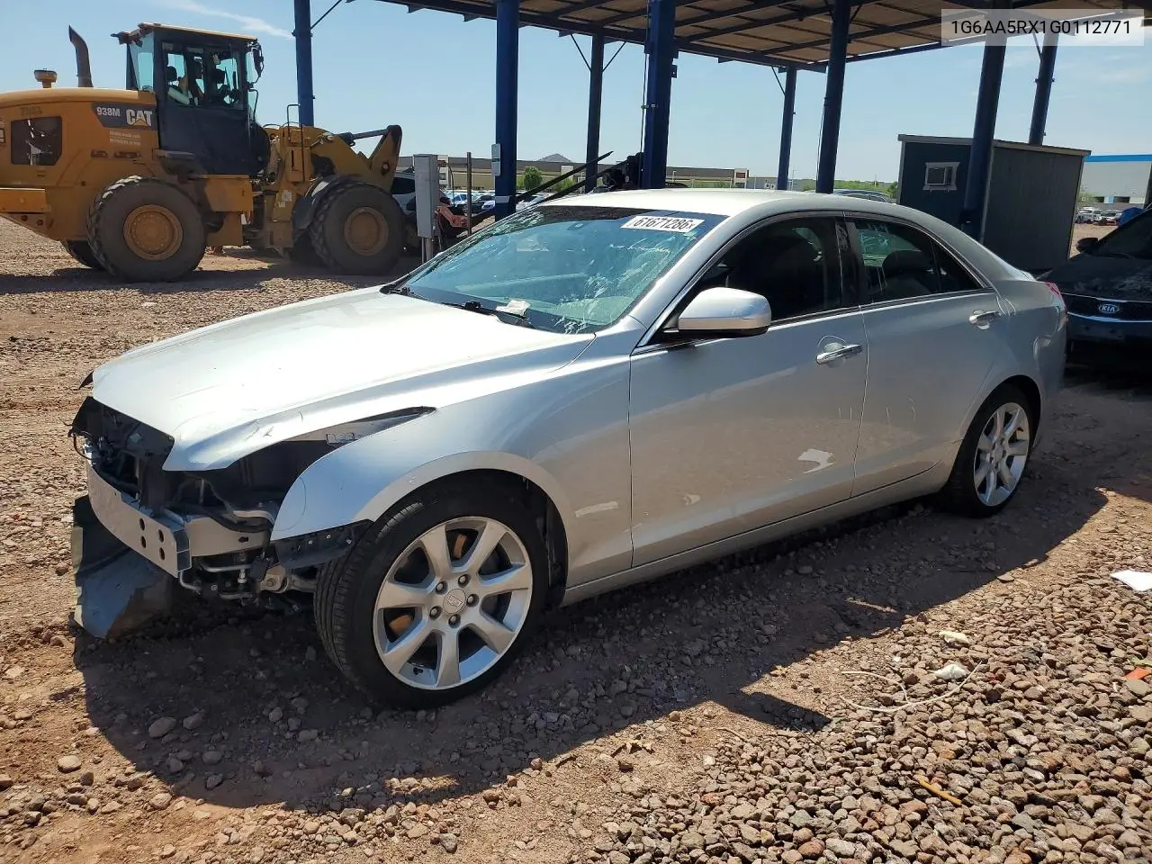 2016 Cadillac Cts Performance Coll VIN: 1G6AA5RX1G0112771 Lot: 61671286