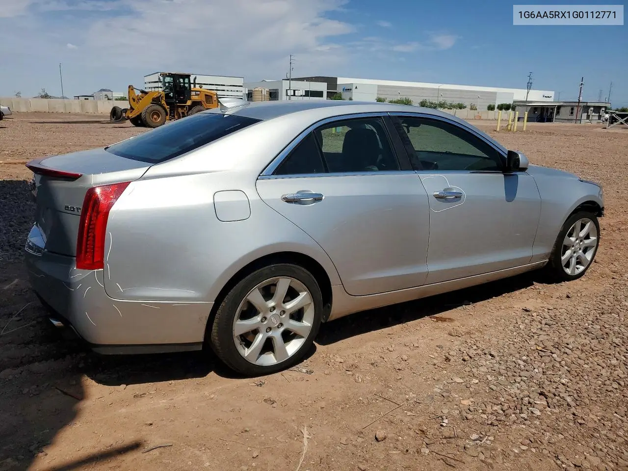 2016 Cadillac Cts Performance Coll VIN: 1G6AA5RX1G0112771 Lot: 61671286