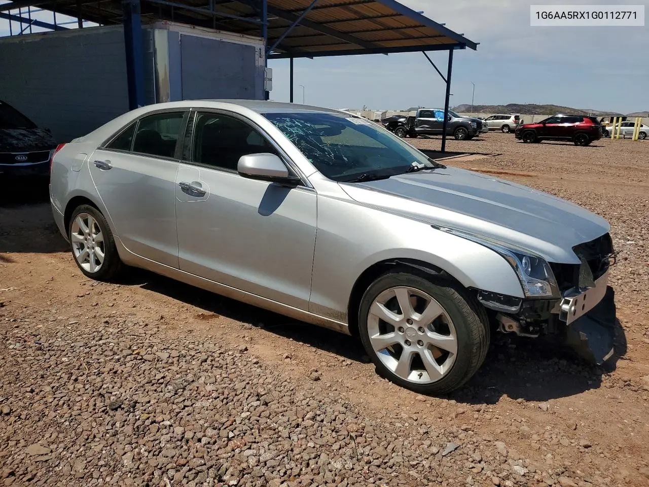 2016 Cadillac Cts Performance Coll VIN: 1G6AA5RX1G0112771 Lot: 61671286