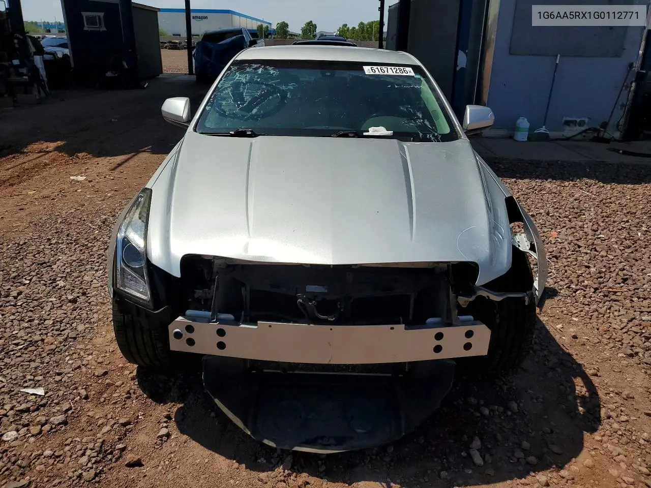 2016 Cadillac Cts Performance Coll VIN: 1G6AA5RX1G0112771 Lot: 61671286