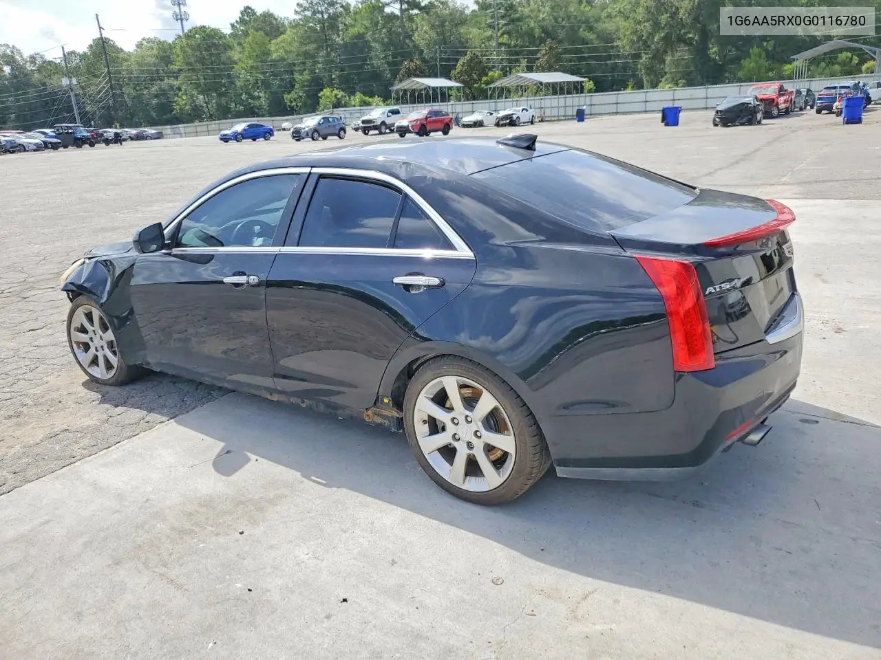 2016 Cadillac Ats VIN: 1G6AA5RX0G0116780 Lot: 61886986