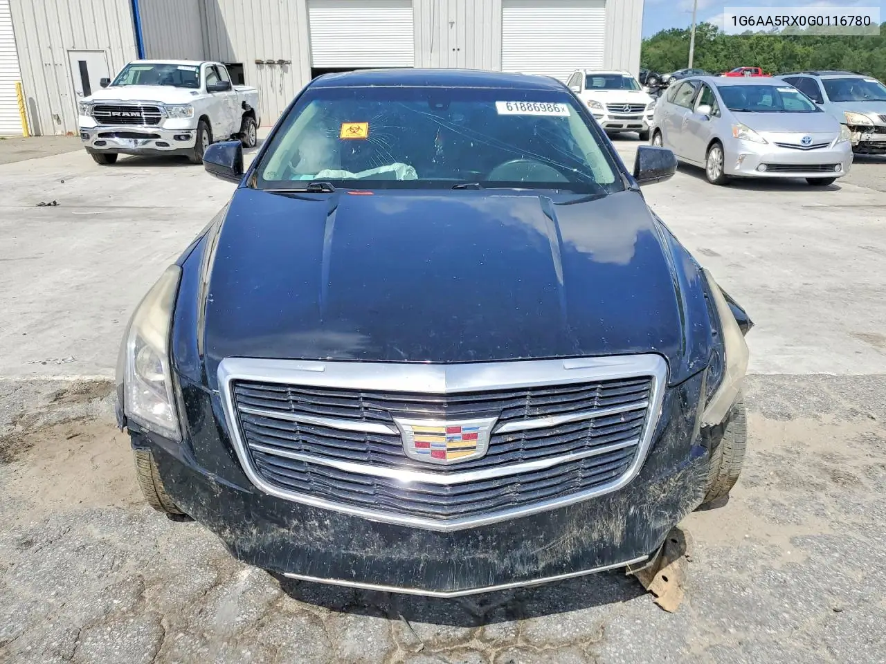 2016 Cadillac Ats VIN: 1G6AA5RX0G0116780 Lot: 61886986