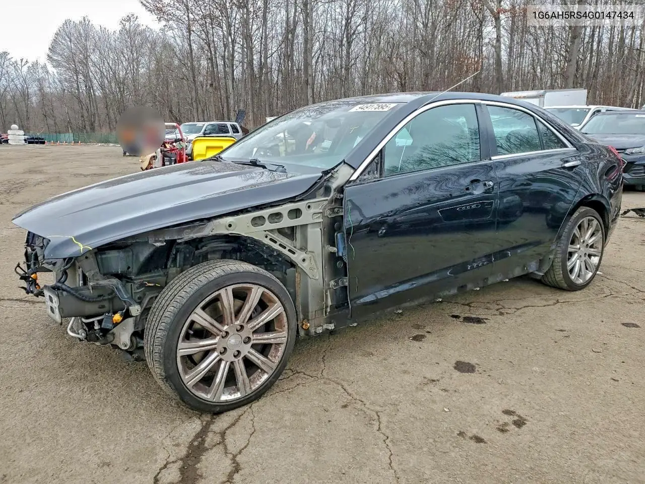 1G6AH5RS4G0147434 2016 Cadillac Ats Luxury