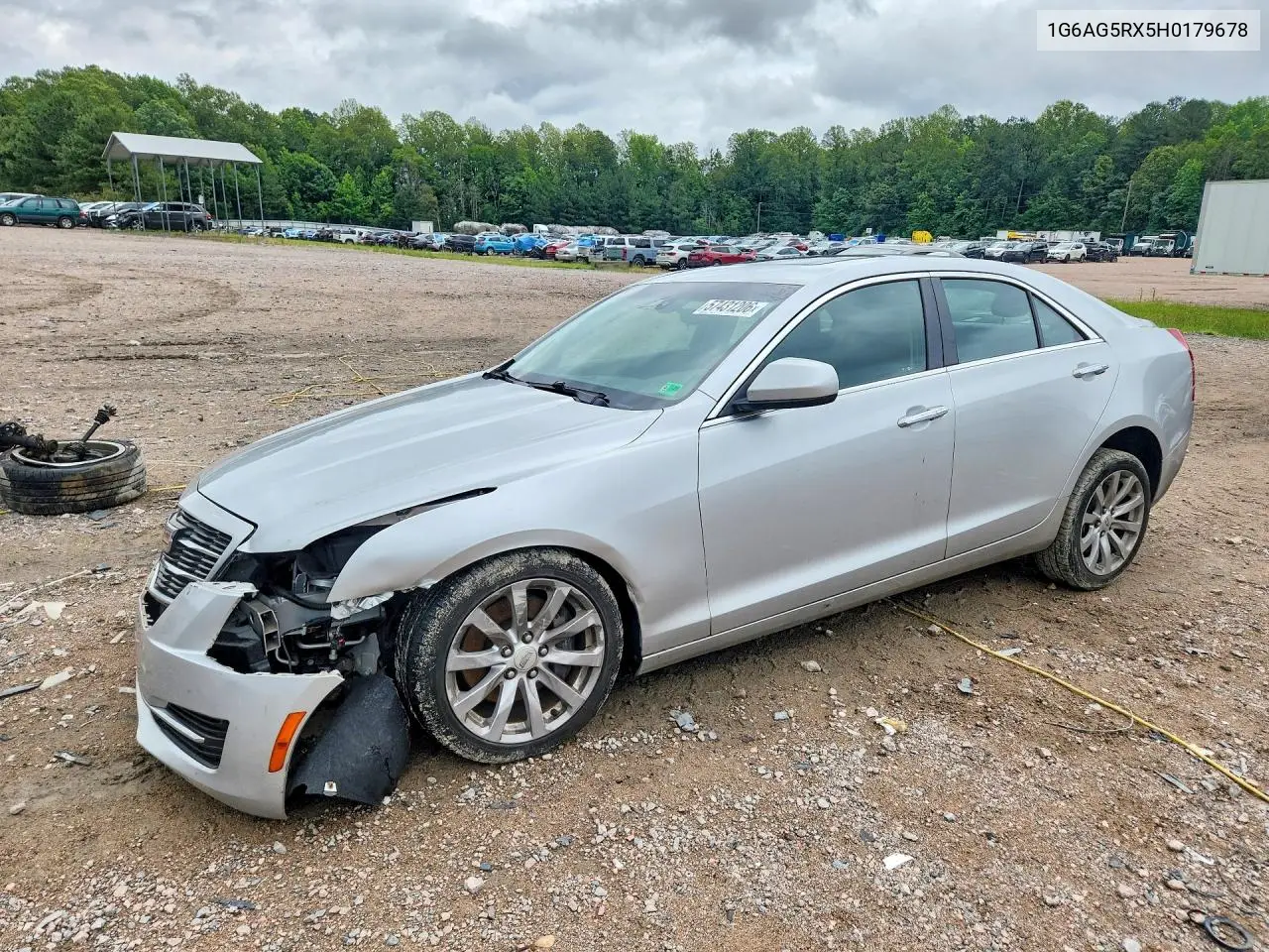 2017 Cadillac Ats VIN: 1G6AG5RX5H0179678 Lot: 57431206