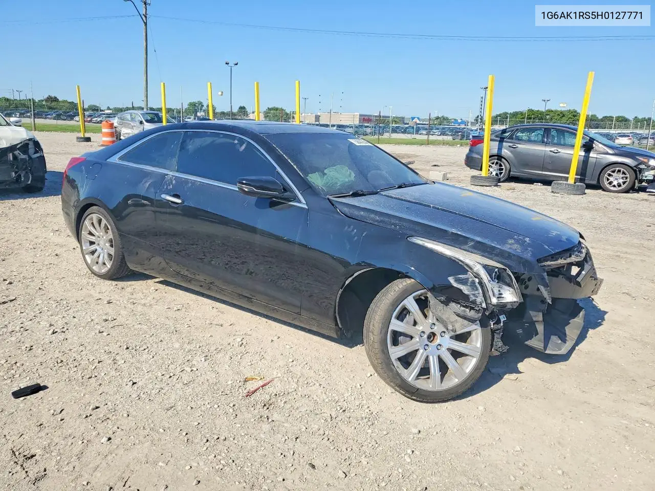 2017 Cadillac Ats Premium Luxury VIN: 1G6AK1RS5H0127771 Lot: 58443546