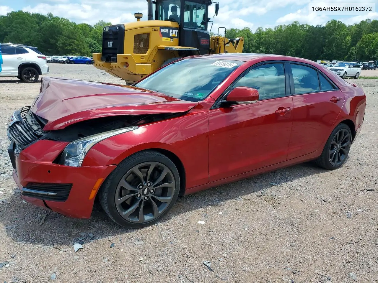 2017 Cadillac Ats Luxury VIN: 1G6AH5SX7H0162372 Lot: 59116216