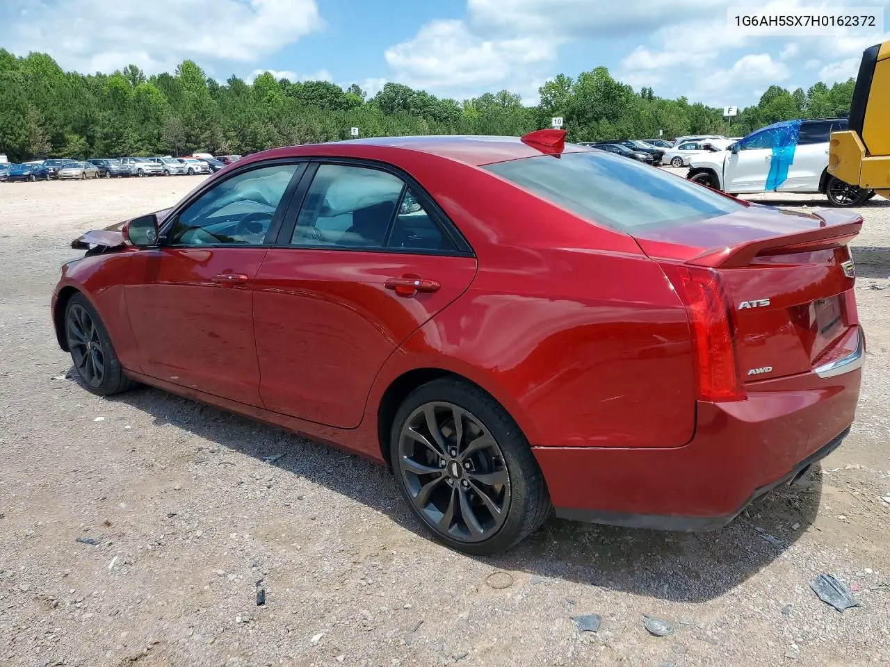 2017 Cadillac Ats Luxury VIN: 1G6AH5SX7H0162372 Lot: 59116216