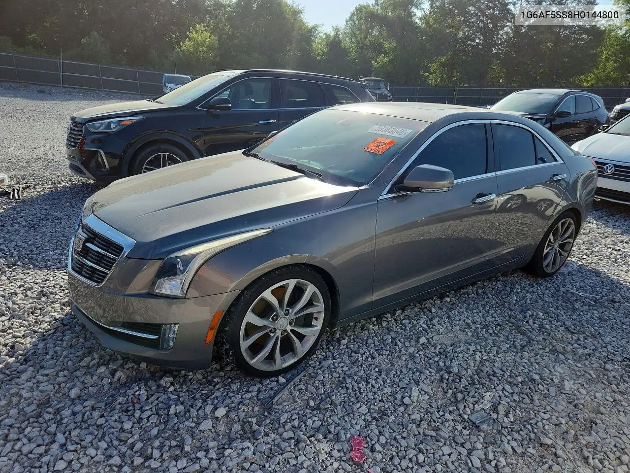 2017 Cadillac Ats Premium Performance VIN: 1G6AF5SS8H0144800 Lot: 59383046