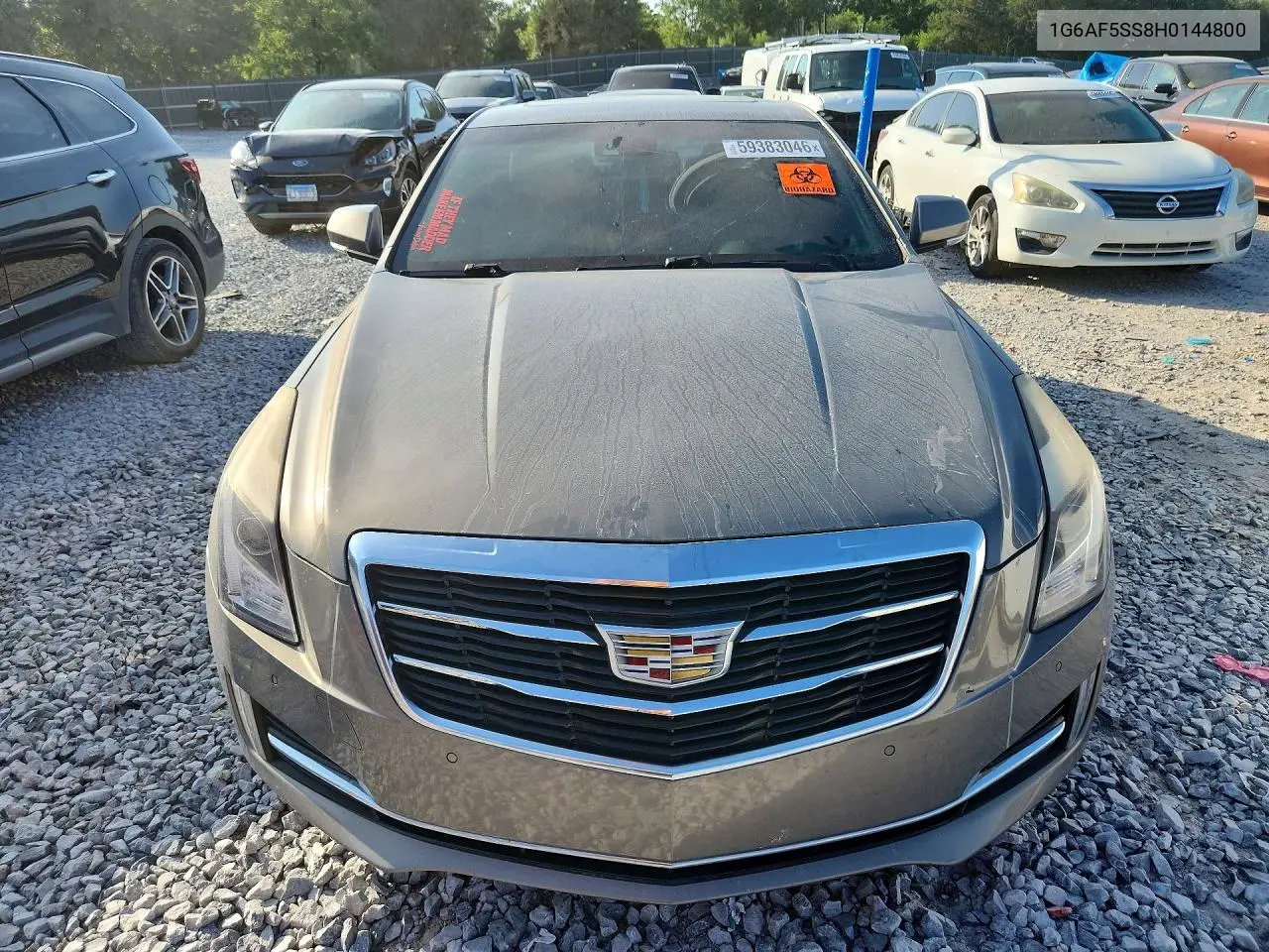 2017 Cadillac Ats Premium Performance VIN: 1G6AF5SS8H0144800 Lot: 59383046
