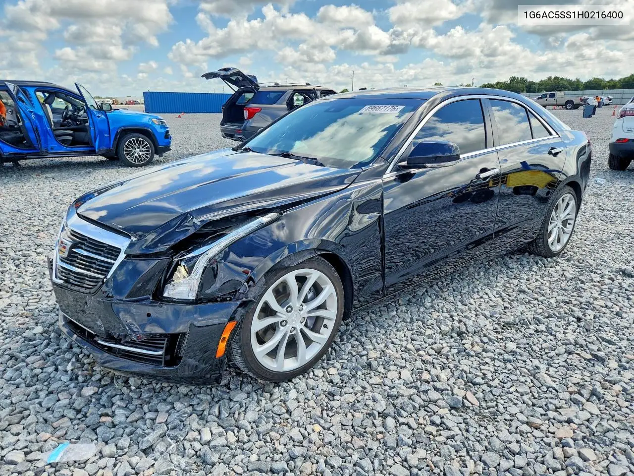 2017 Cadillac Ats Premium Luxury VIN: 1G6AC5SS1H0216400 Lot: 59667176