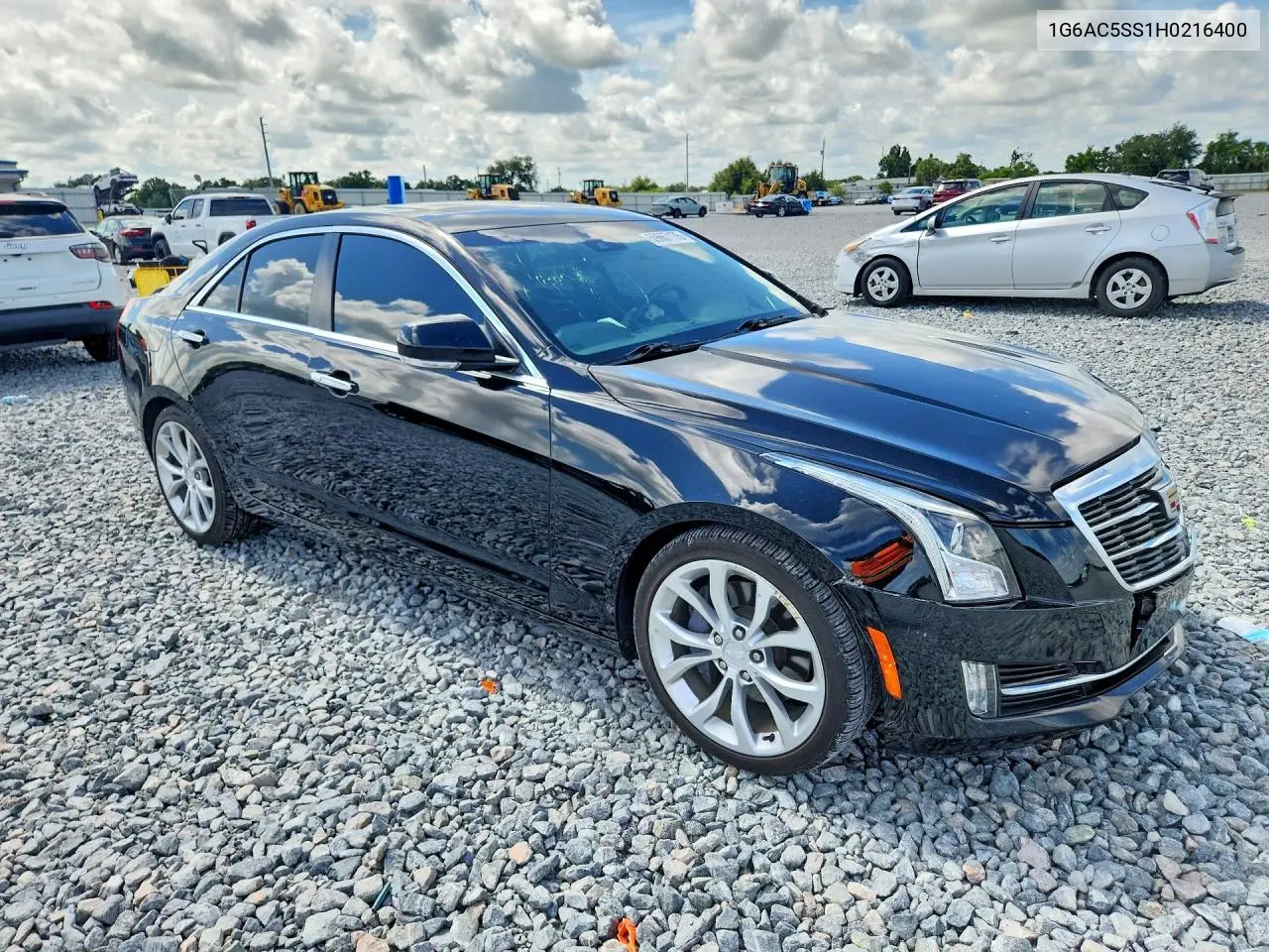 2017 Cadillac Ats Premium Luxury VIN: 1G6AC5SS1H0216400 Lot: 59667176