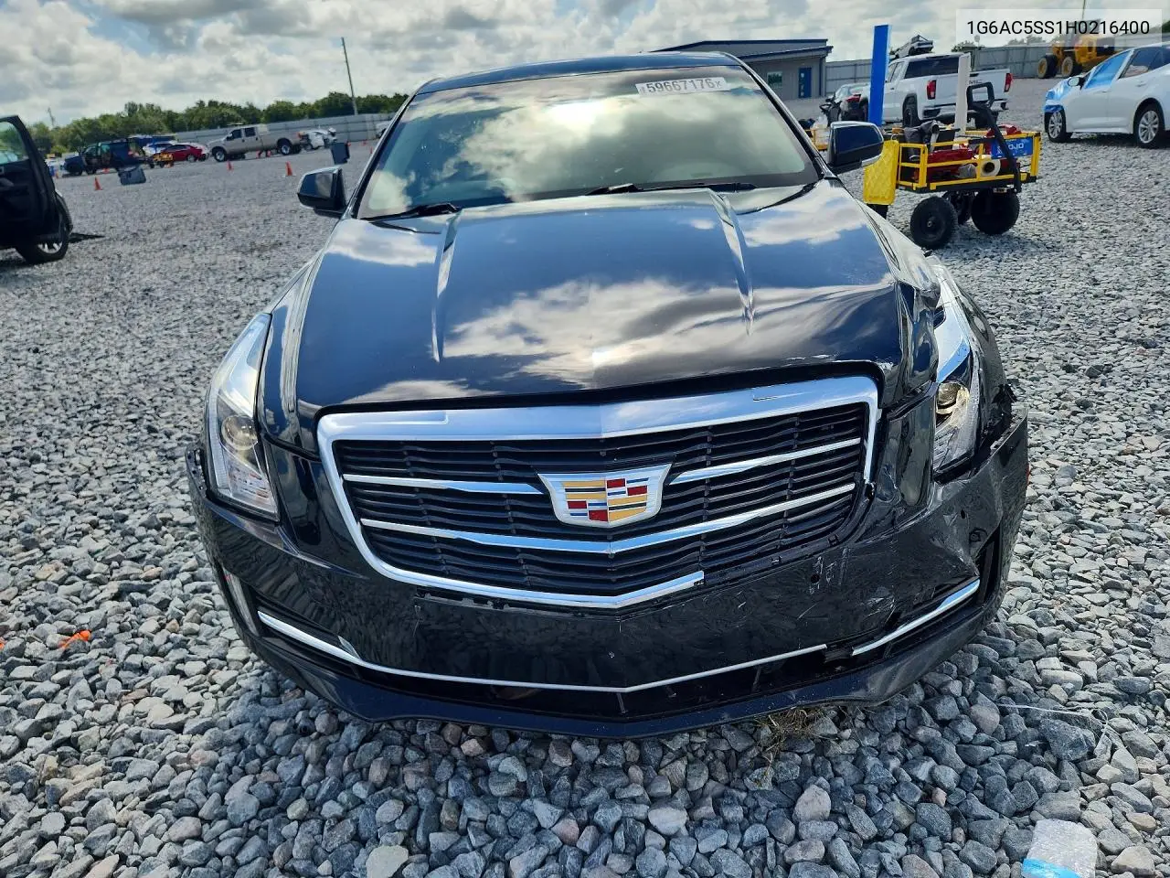 2017 Cadillac Ats Premium Luxury VIN: 1G6AC5SS1H0216400 Lot: 59667176