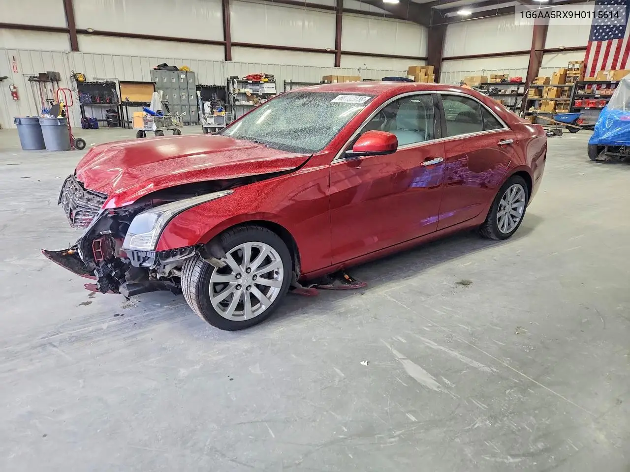 2017 Cadillac Ats VIN: 1G6AA5RX9H0115614 Lot: 60152236