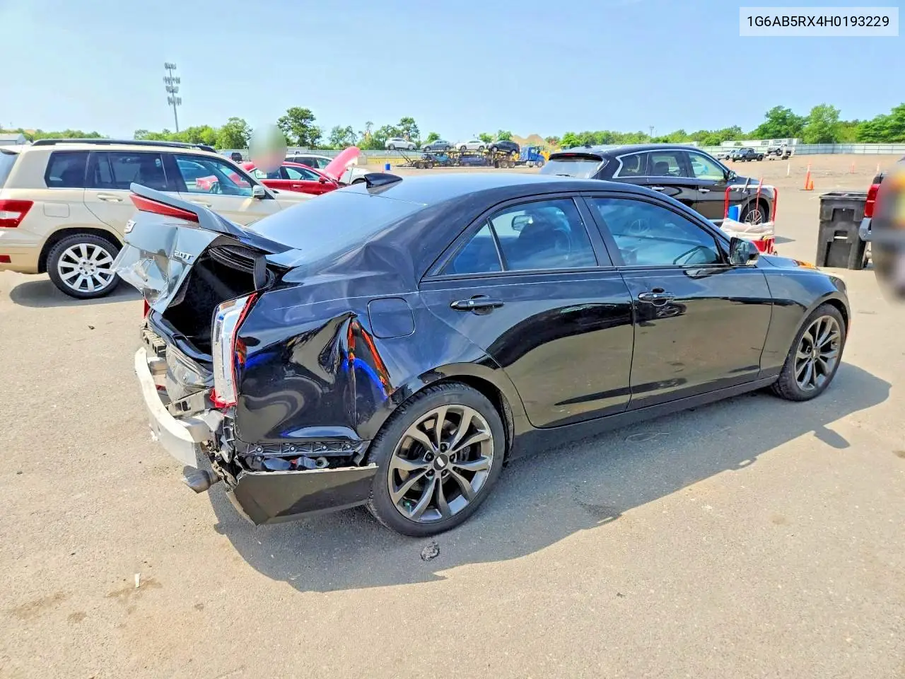 2017 Cadillac Ats Luxury VIN: 1G6AB5RX4H0193229 Lot: 60621836