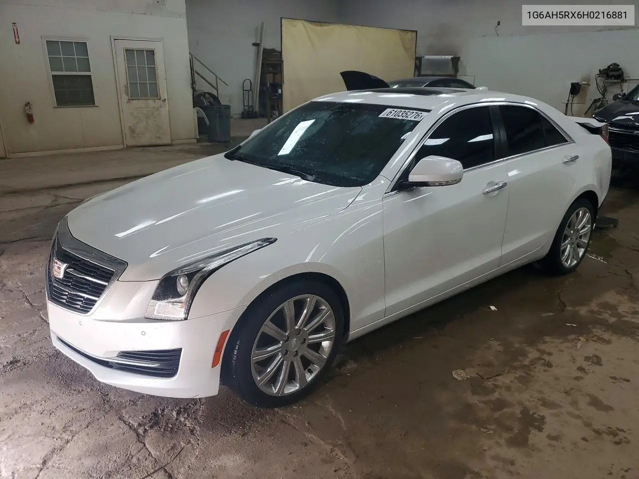 2017 Cadillac Ats Luxury VIN: 1G6AH5RX6H0216881 Lot: 61035276