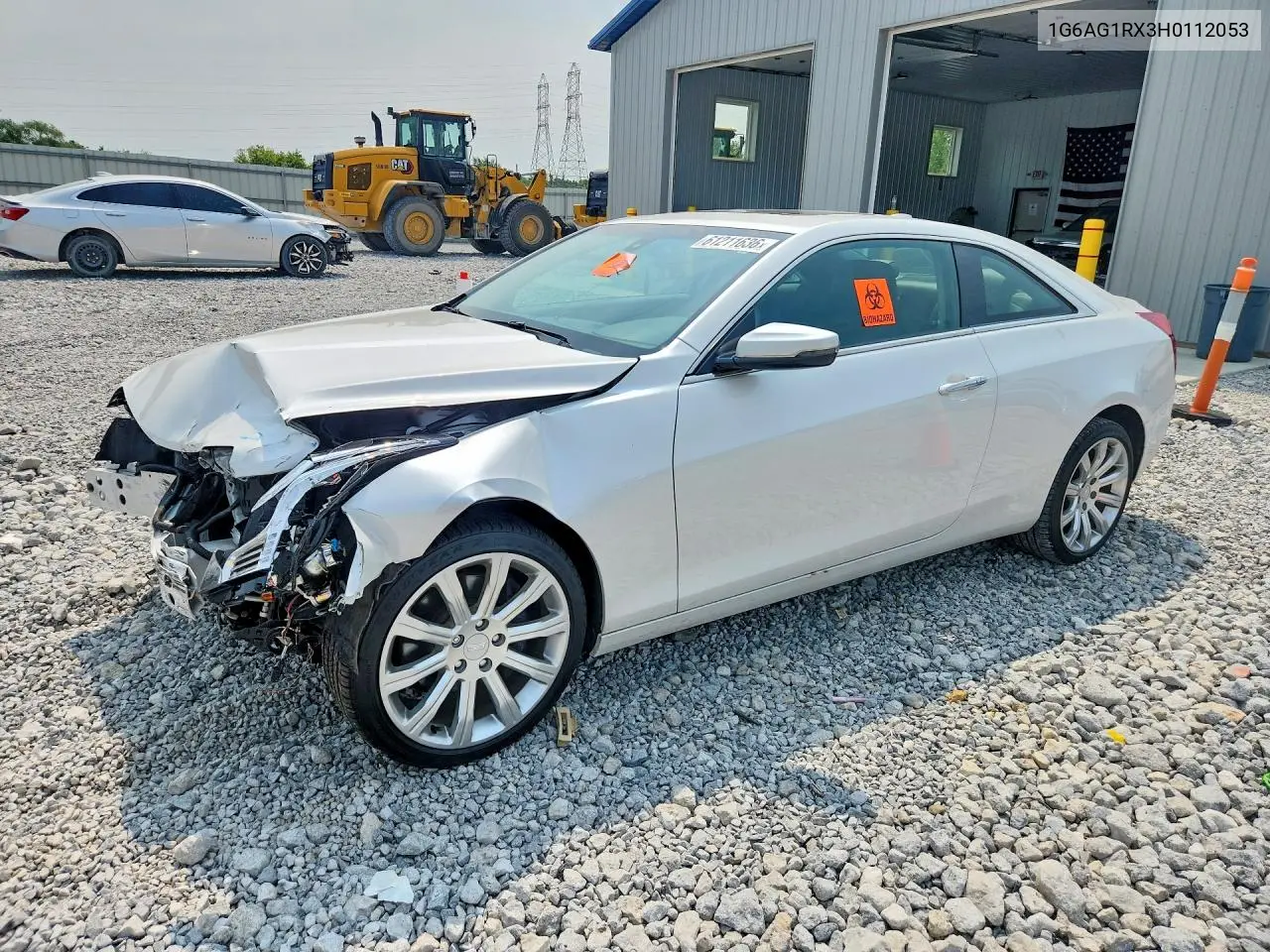 2017 Cadillac Ats VIN: 1G6AG1RX3H0112053 Lot: 61211636