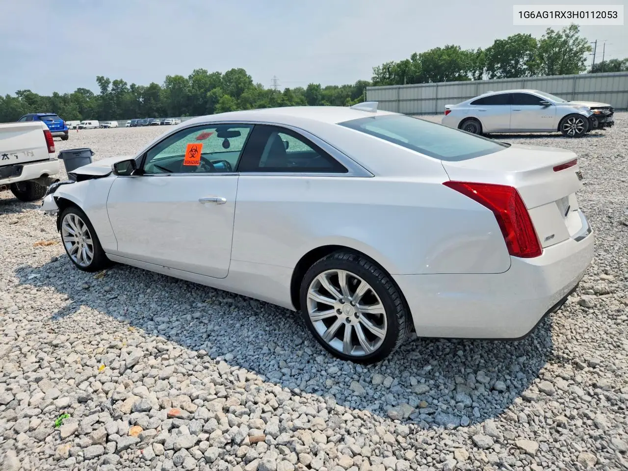 2017 Cadillac Ats VIN: 1G6AG1RX3H0112053 Lot: 61211636