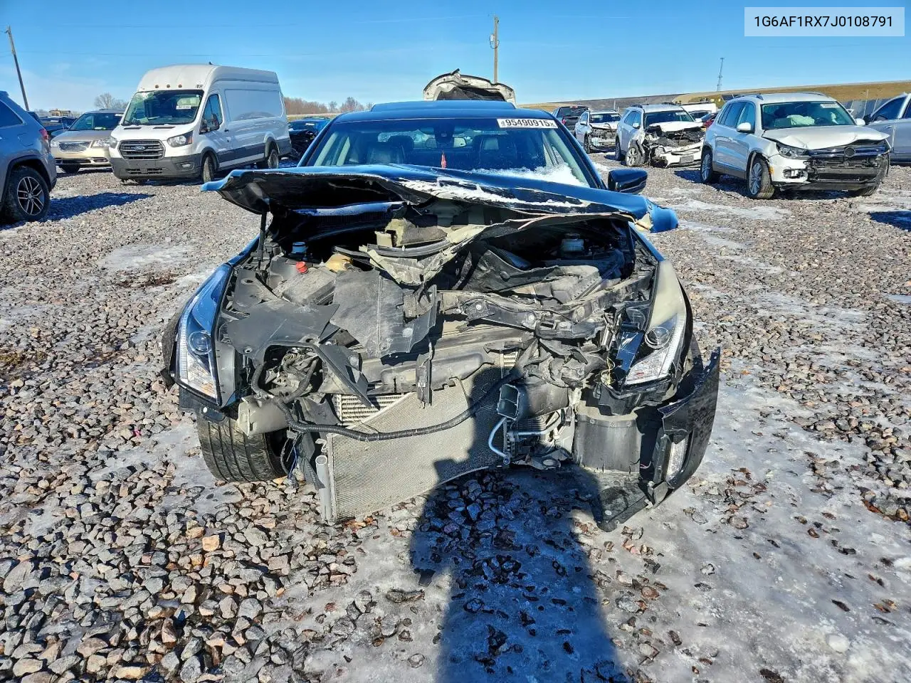 1G6AF1RX7J0108791 2018 Cadillac Ats Luxury