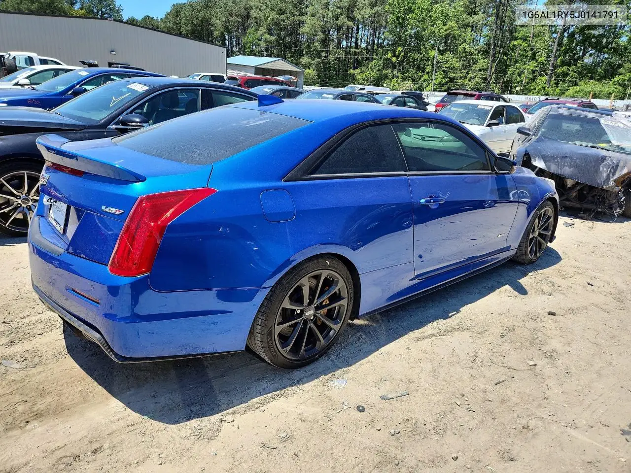 2018 Cadillac Ats-V VIN: 1G6AL1RY5J0141791 Lot: 55404696