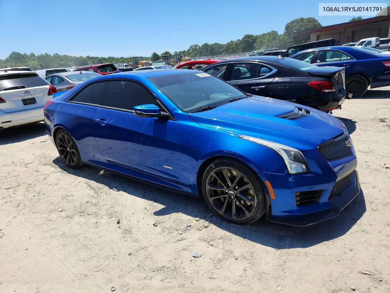 2018 Cadillac Ats-V VIN: 1G6AL1RY5J0141791 Lot: 55404696
