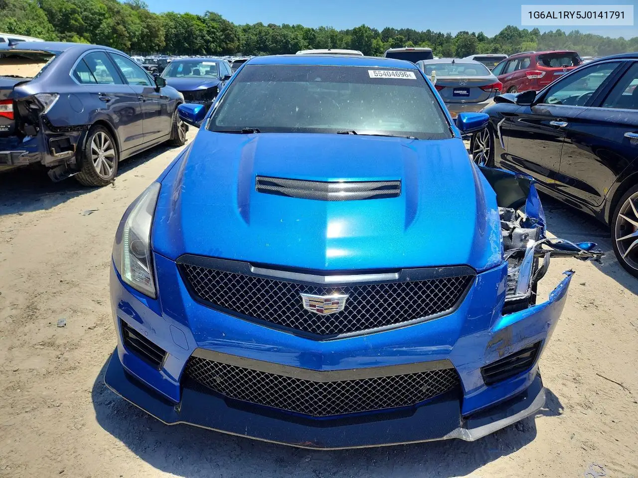 2018 Cadillac Ats-V VIN: 1G6AL1RY5J0141791 Lot: 55404696