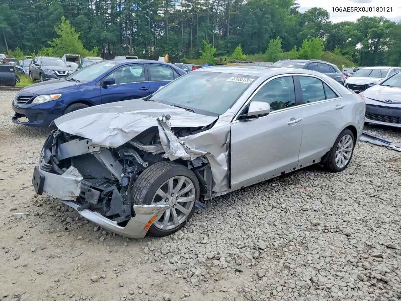 2018 Cadillac Ats VIN: 1G6AE5RX0J0180121 Lot: 57085126