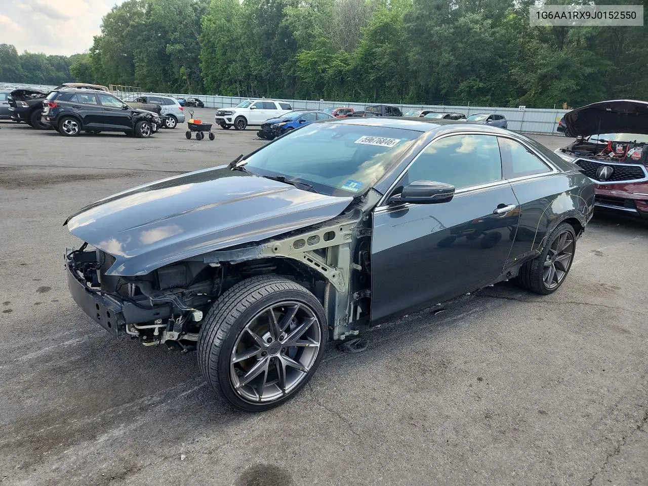 2018 Cadillac Ats VIN: 1G6AA1RX9J0152550 Lot: 59676846