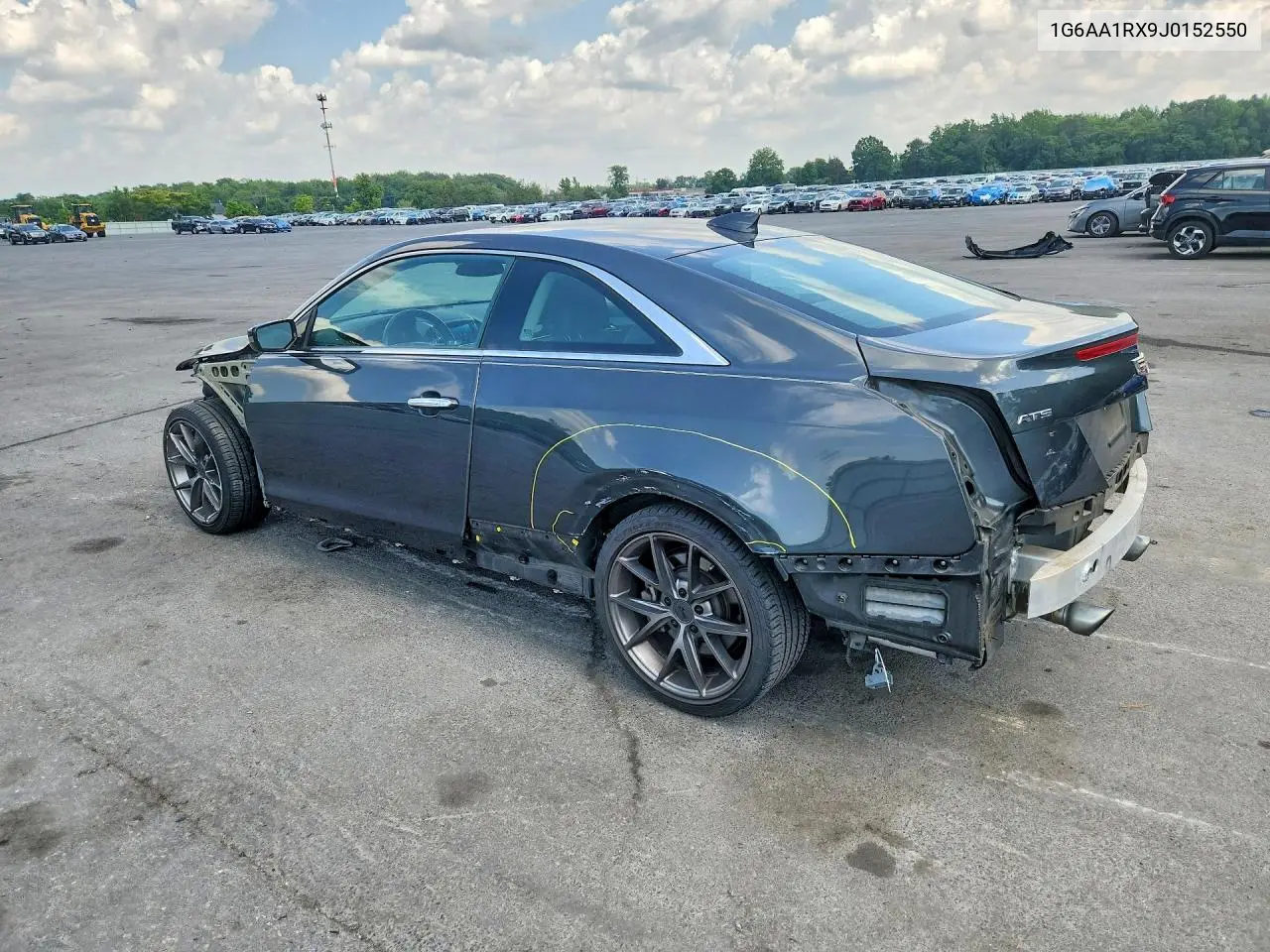 2018 Cadillac Ats VIN: 1G6AA1RX9J0152550 Lot: 59676846