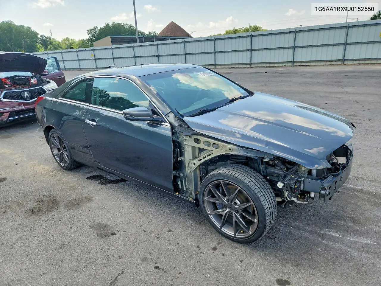 2018 Cadillac Ats VIN: 1G6AA1RX9J0152550 Lot: 59676846