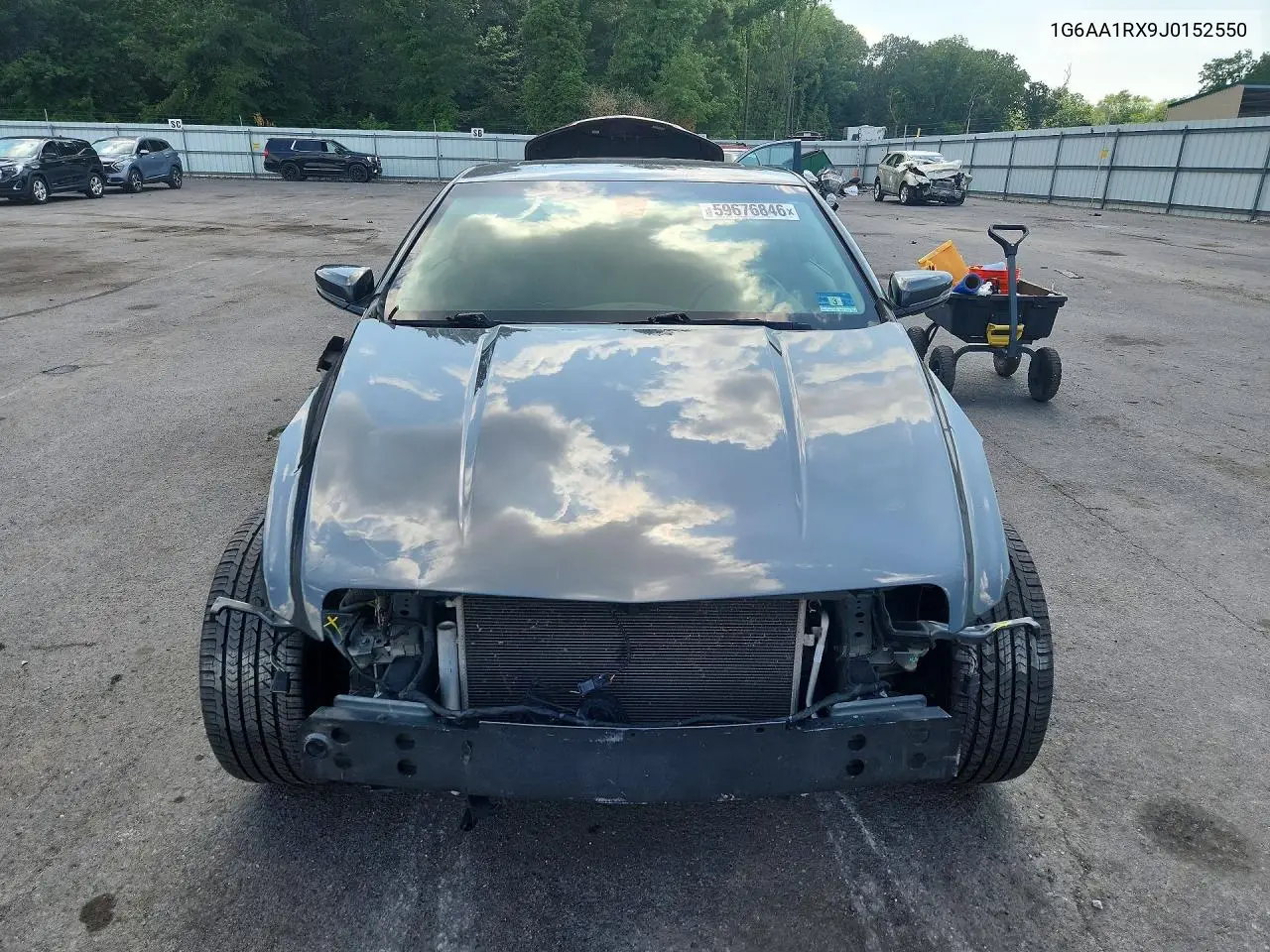 2018 Cadillac Ats VIN: 1G6AA1RX9J0152550 Lot: 59676846