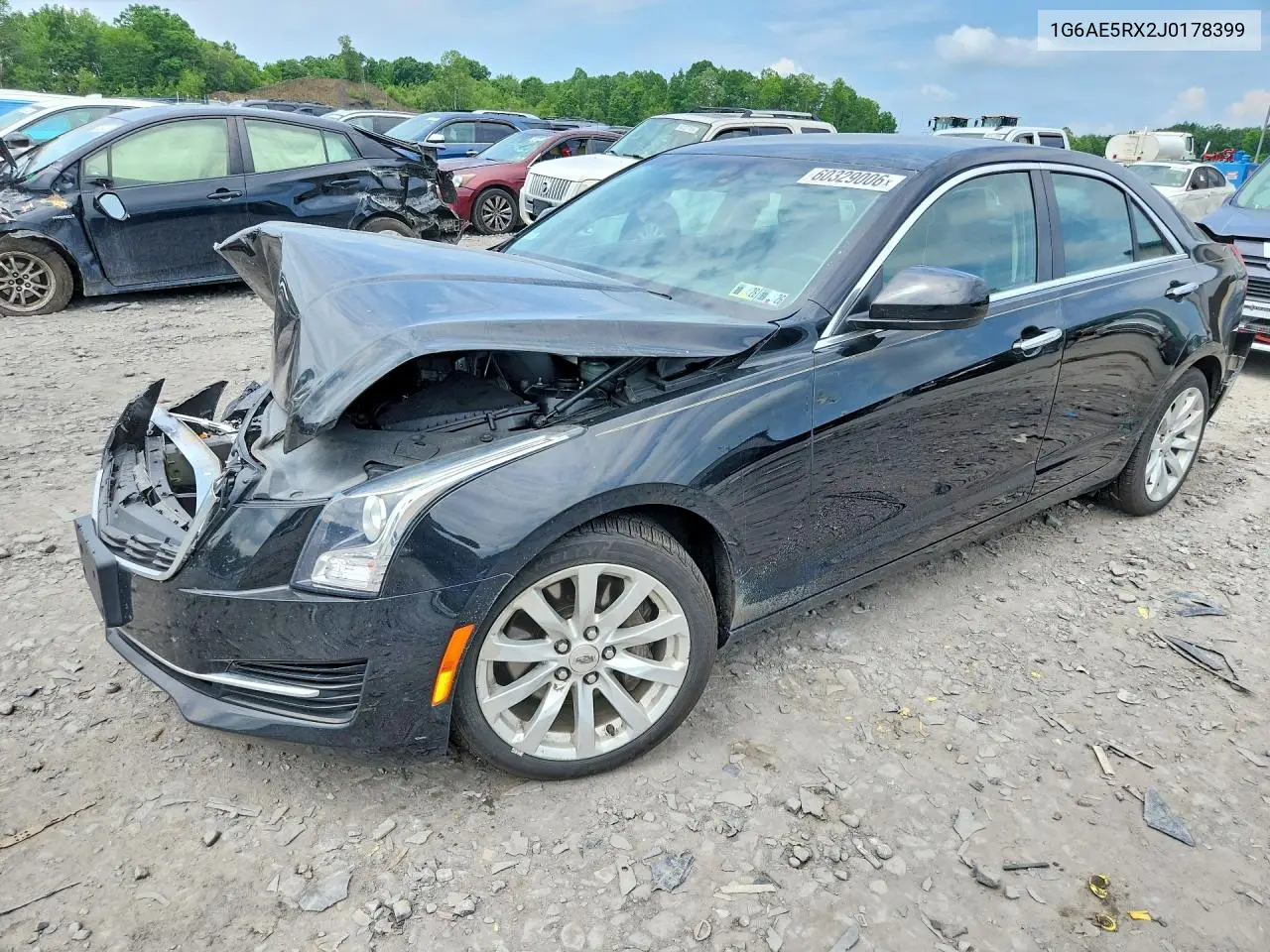 2018 Cadillac Ats VIN: 1G6AE5RX2J0178399 Lot: 60329006