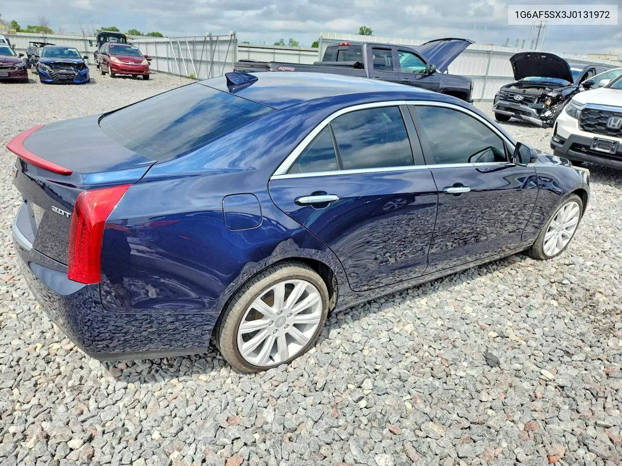 2018 Cadillac Ats Luxury VIN: 1G6AF5SX3J0131972 Lot: 60696746