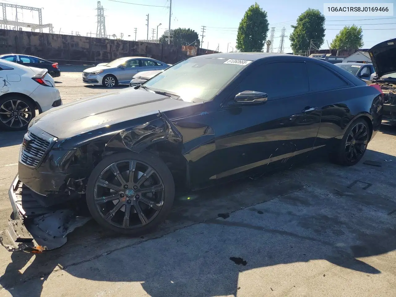 2018 Cadillac Ats Premium Luxury VIN: 1G6AC1RS8J0169466 Lot: 61060666