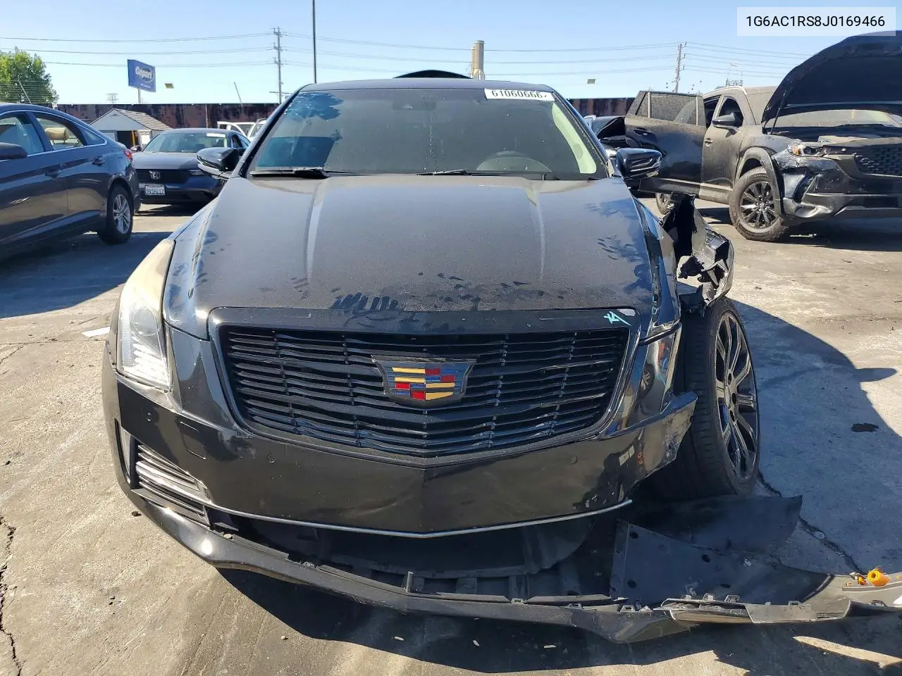 2018 Cadillac Ats Premium Luxury VIN: 1G6AC1RS8J0169466 Lot: 61060666