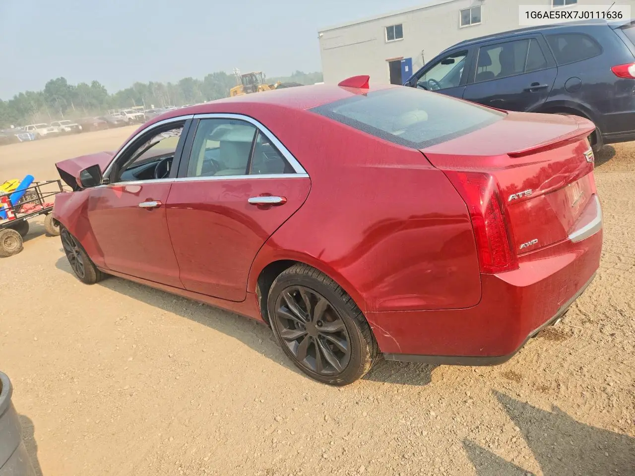2018 Cadillac Ats VIN: 1G6AE5RX7J0111636 Lot: 61118306