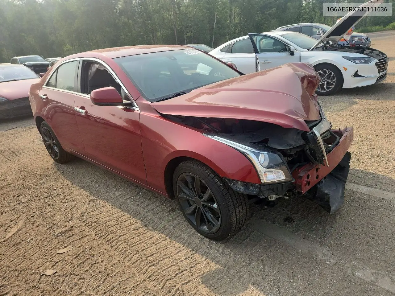 2018 Cadillac Ats VIN: 1G6AE5RX7J0111636 Lot: 61118306