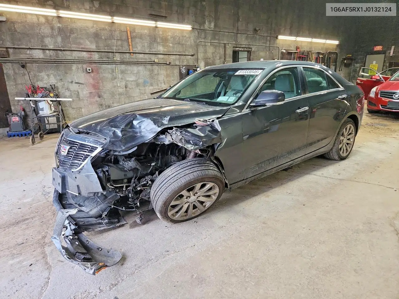 2018 Cadillac Ats Luxury VIN: 1G6AF5RX1J0132124 Lot: 61333046