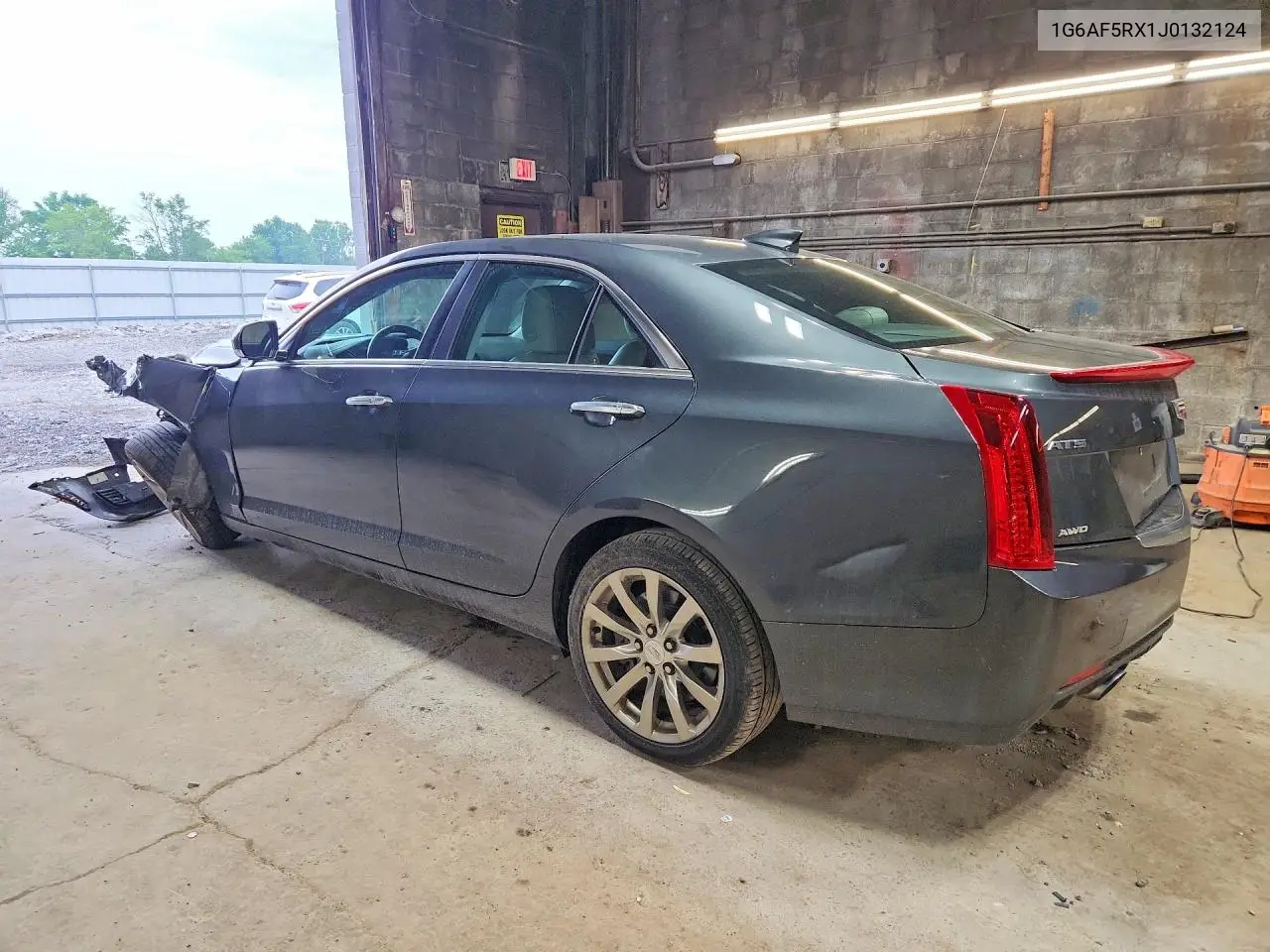 2018 Cadillac Ats Luxury VIN: 1G6AF5RX1J0132124 Lot: 61333046