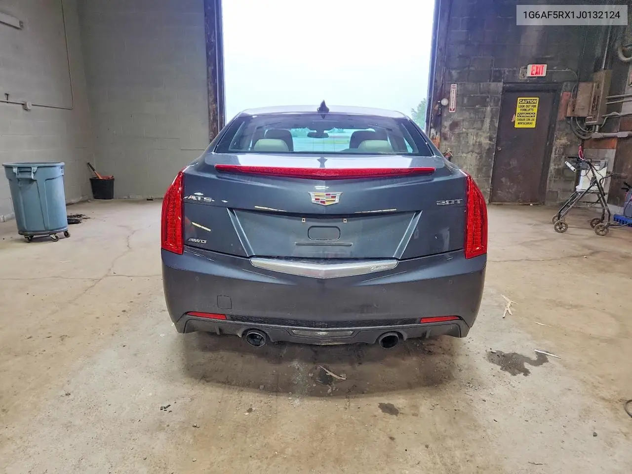 2018 Cadillac Ats Luxury VIN: 1G6AF5RX1J0132124 Lot: 61333046