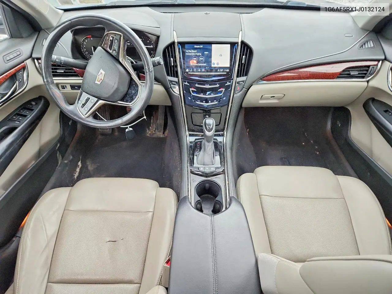 2018 Cadillac Ats Luxury VIN: 1G6AF5RX1J0132124 Lot: 61333046