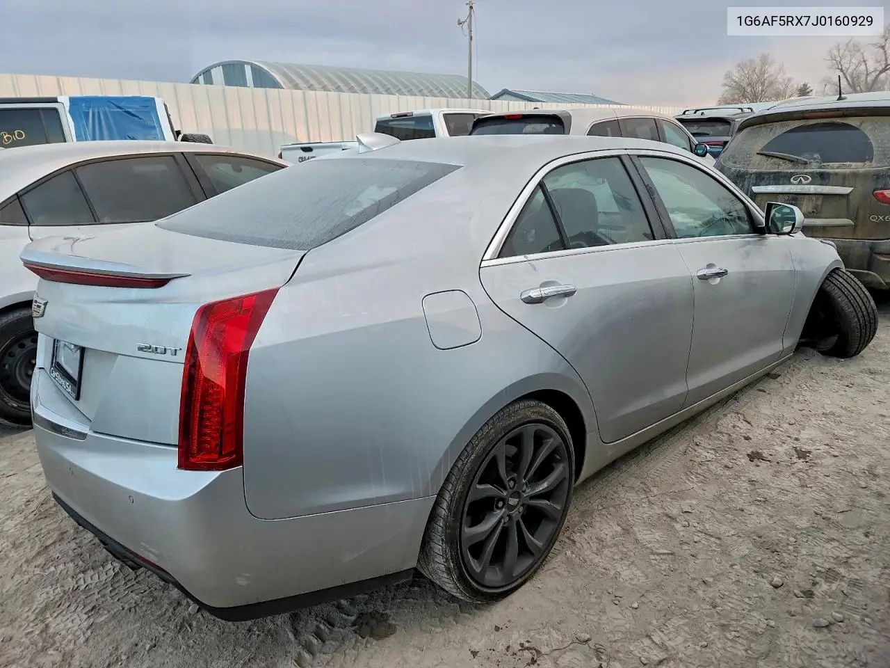 1G6AF5RX7J0160929 2018 Cadillac Ats Luxury