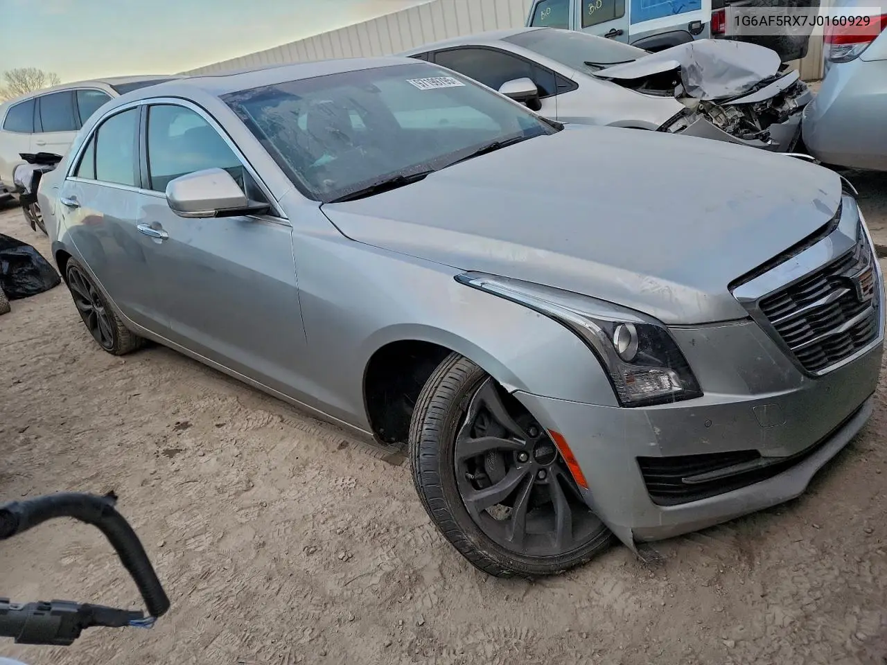 1G6AF5RX7J0160929 2018 Cadillac Ats Luxury