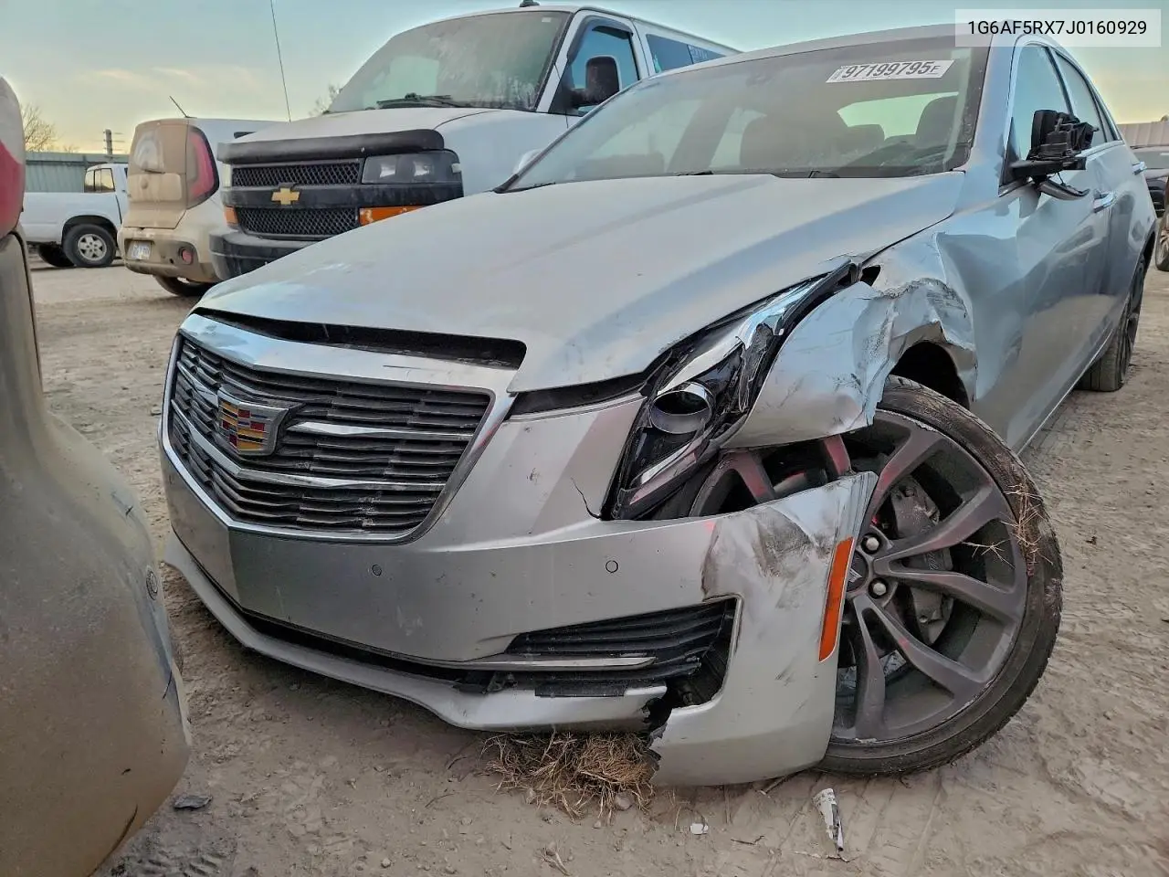 1G6AF5RX7J0160929 2018 Cadillac Ats Luxury